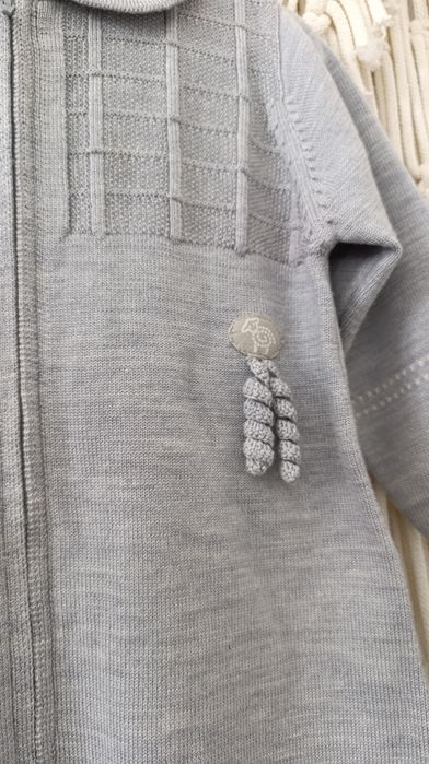 Lillelam kombinezon merino Muminek roz.92