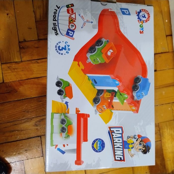 Детский игровой набор Паркинг