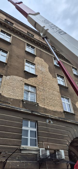 Usługi podnośnikiem koszowym  27m