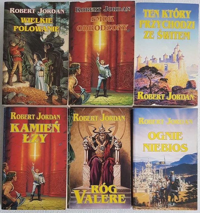 Robert Jordan - Koło czasu x 6 książek