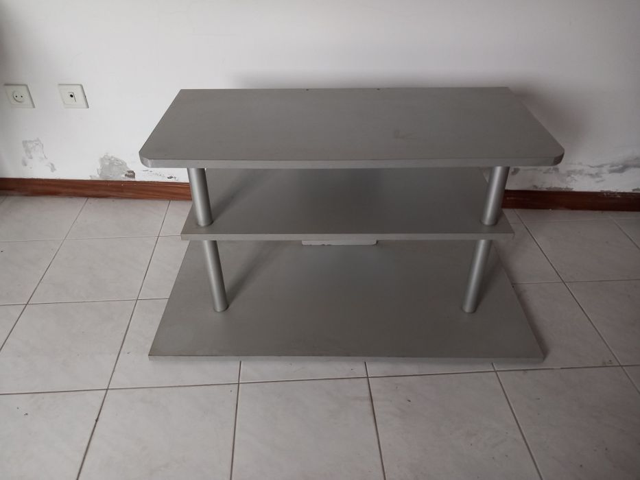 Movel cinza para tv