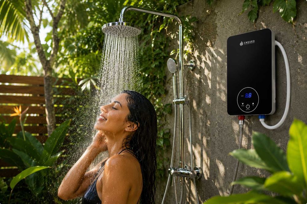 Aquecedor de Água Elétrico para Lavatórios, Casa de Banho, Cozinha