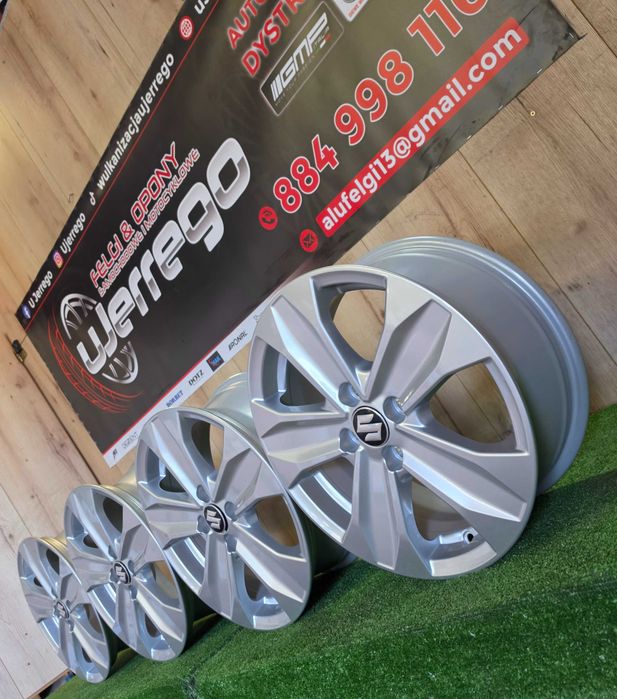Nowe alufelgi SUZUKI 16x4x100 - Alto, Baleno, Celerio, Ignis, Swift