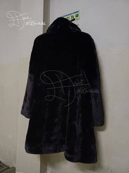 Faux Fur Coat | Vintage | Black | Women | 2000s