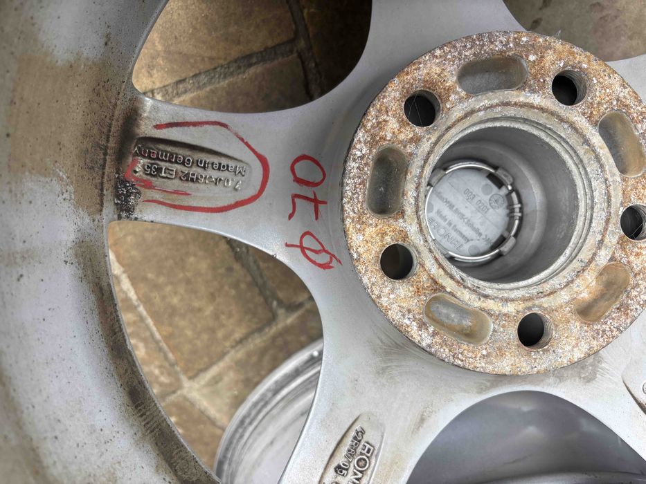 Диски титани 5/112 r16 7j et35 vw tiguan mercedes vito octavia