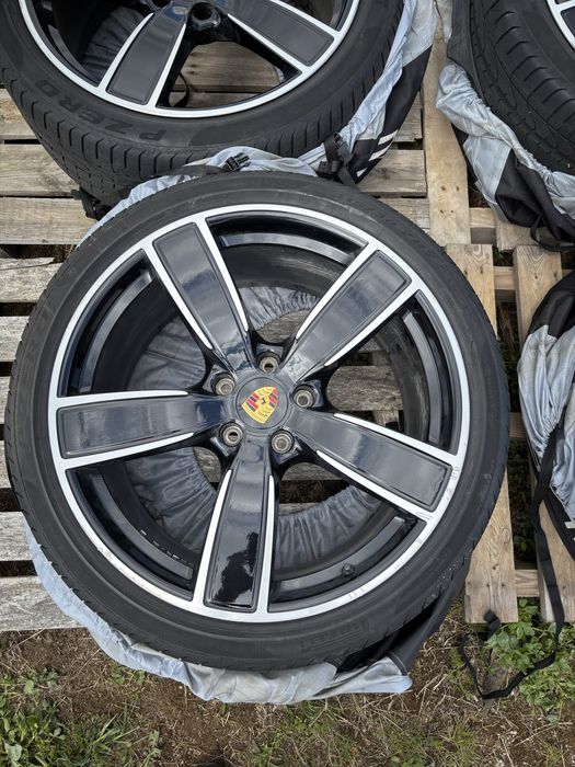 Koła 22" Porsche Cayenne 9Y0 Sport Classic ORYGINAŁ 285/35 315/30 Pirelli
