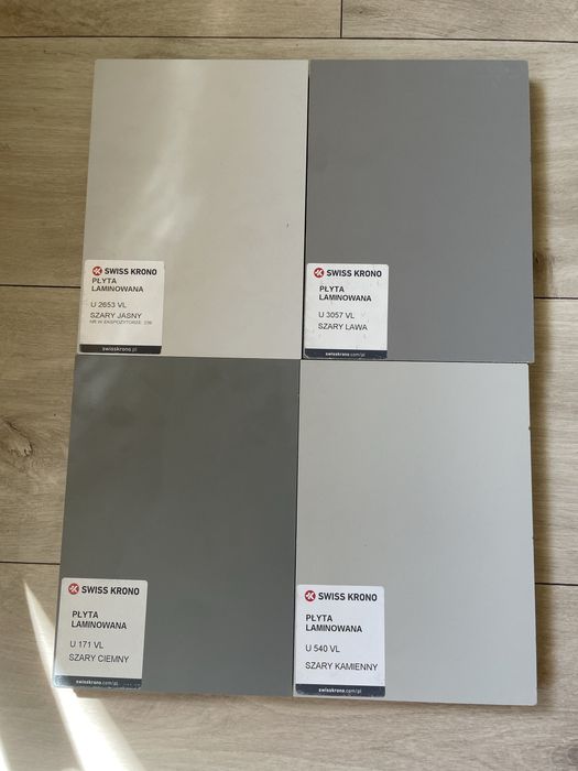 Próbki płyt swiss krono
