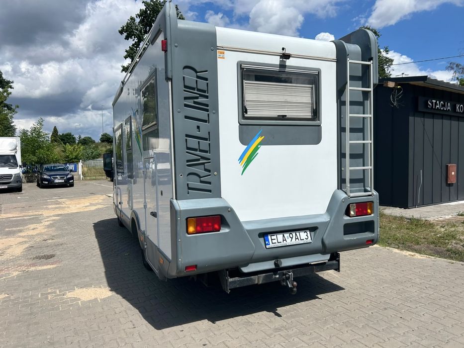 Kamper fiat 2.5tdi knaus travel line 740