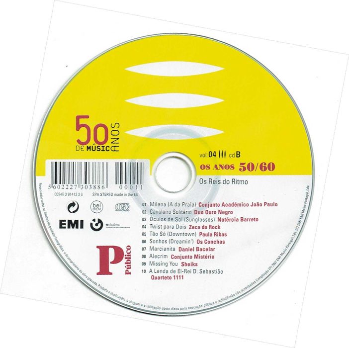 O Melhor Da Música Portuguesa - Vol. 04 - Os Anos 50/60