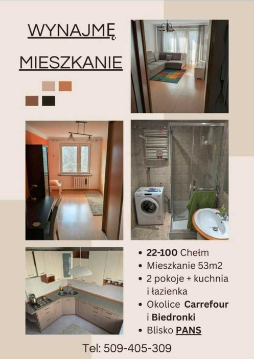 Wynajmę mieszkanie