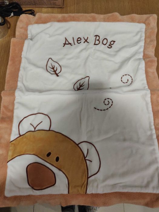 Conjunto de lençóis e mantas para alcofa