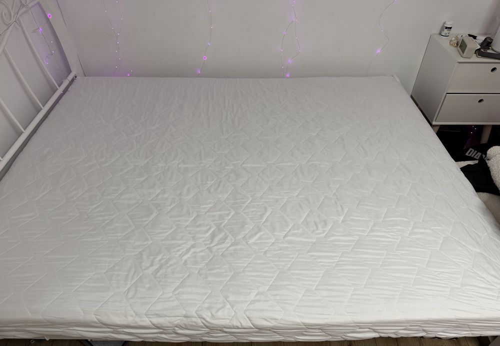 Materac 160x200 zadbany , dodatkowa mata kokosowa