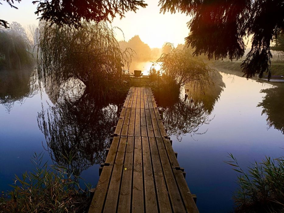 Klimatyczny Domek Nad Stawem -na wyłączność z balią w cenie