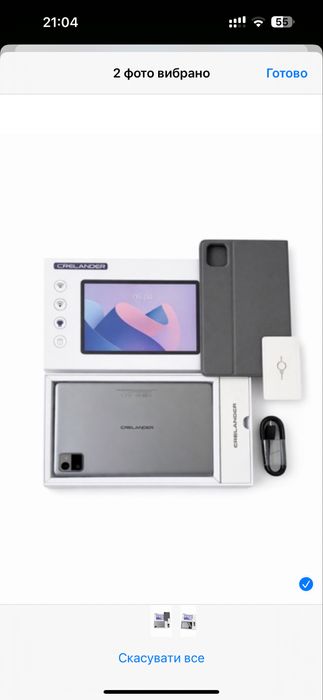 Планшет Crelander w30 128гб озу 12