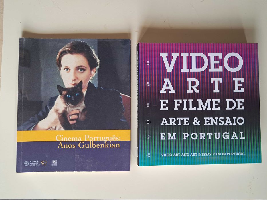Livros de cinema, arte, banda desenhada, literatura e outros ensaios