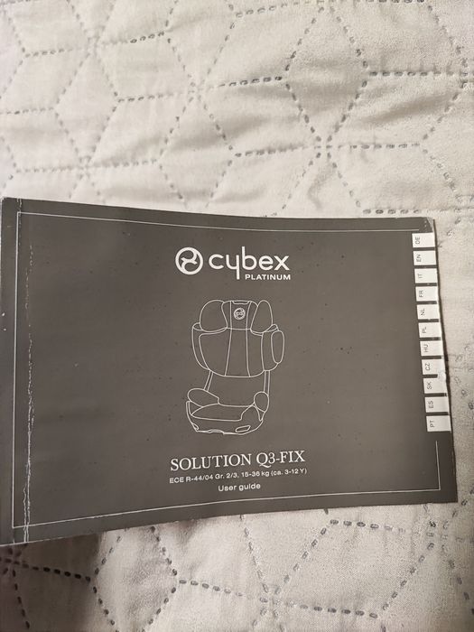 Автокрісло Cybex Platinum Solution q3-fix