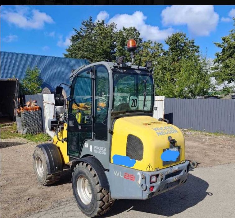 Miniładowarka Wacker Neuson WL28 przegubowa nie weidemann Schaffer