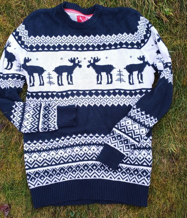 swetr meski świąteczny r. 2XL