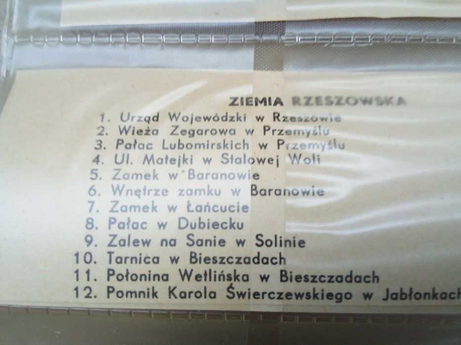 Slajdy , przeżrocze czasy Prl-u kompletne o opakowania