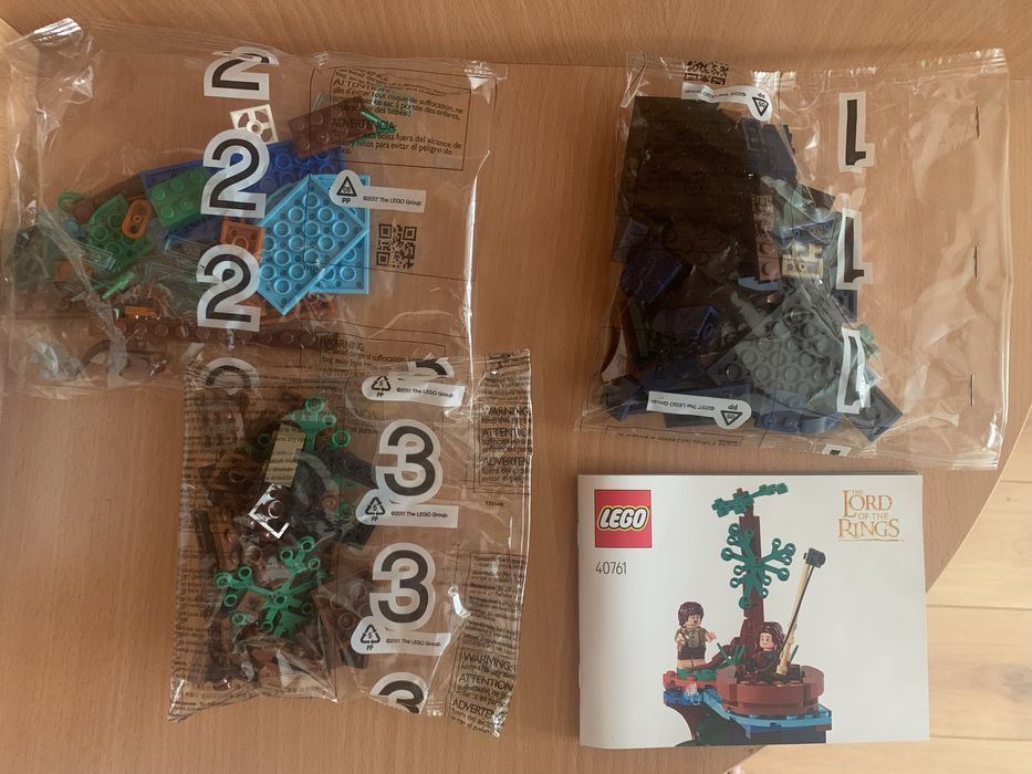 LEGO ICONS The Lord of the Rings Смеаґол і Деаґол (40761) без фігурок