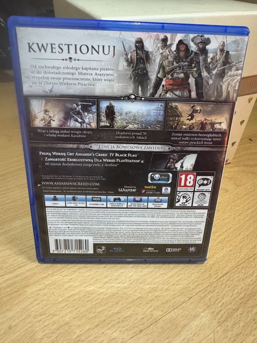 Assasins Creed Black Flag PlayStation ps4 ps5