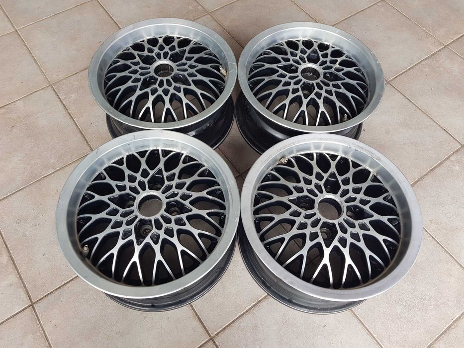 Felgi aluminiowe szprychowe RONAL 6x14 et38 4x100 57,1 Mesh jak Exip Remotec BBS MSW OZ