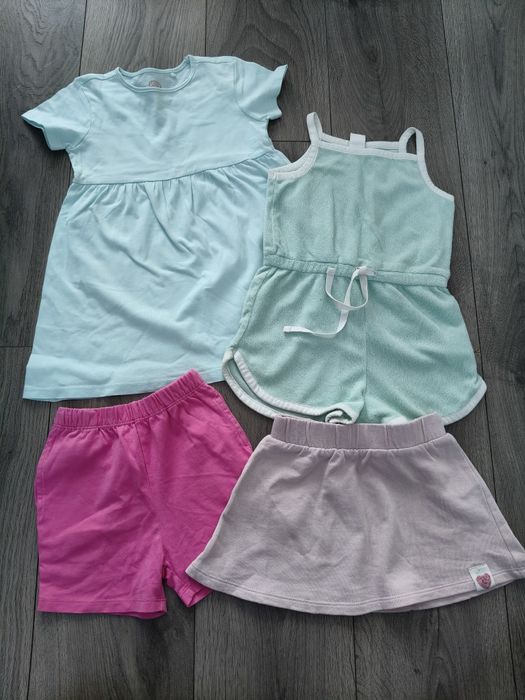 Ubranka dla dziewczynki letnie