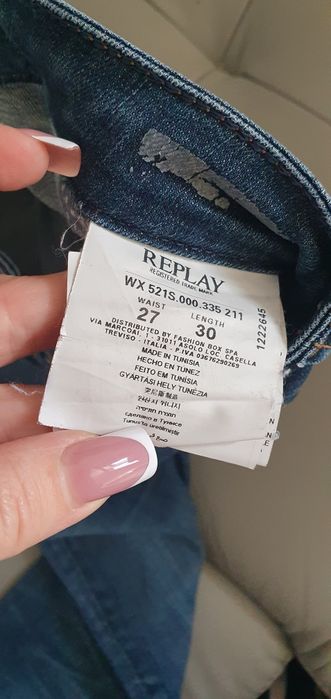 Spodnie jeansowe Replay 27