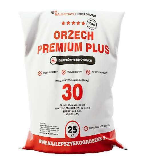 Węgiel workowany Orzech Premium Plus