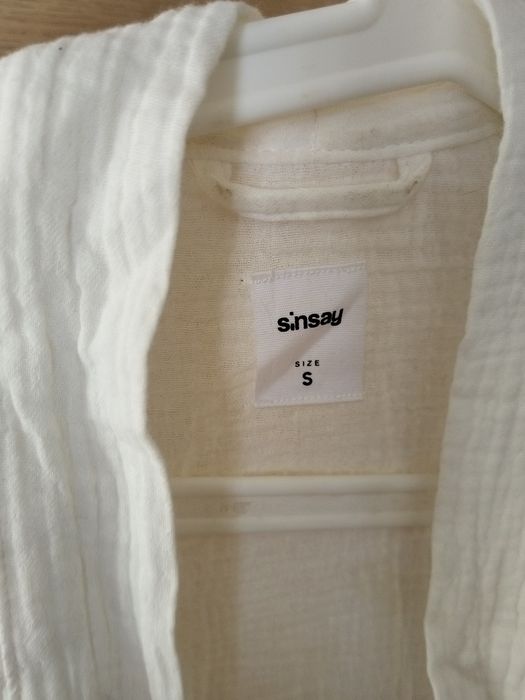 Kimono narzutka biała