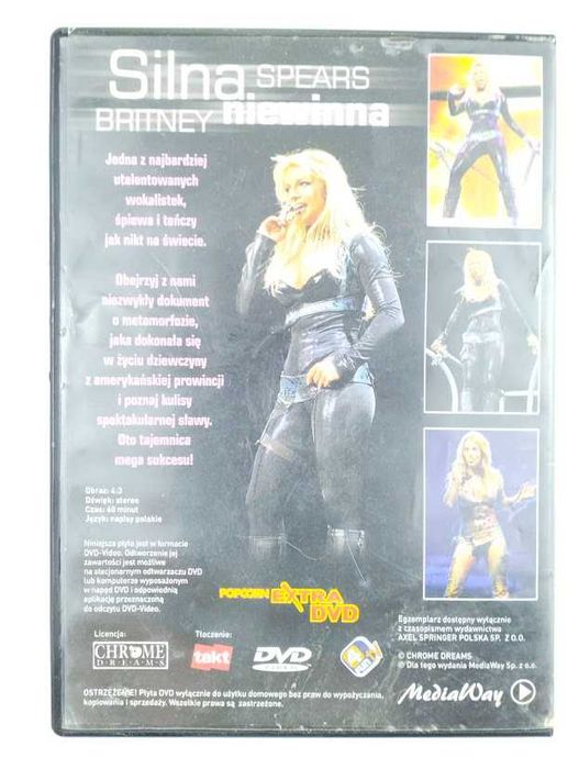 Britney Spears - Silna niewinna film DVD