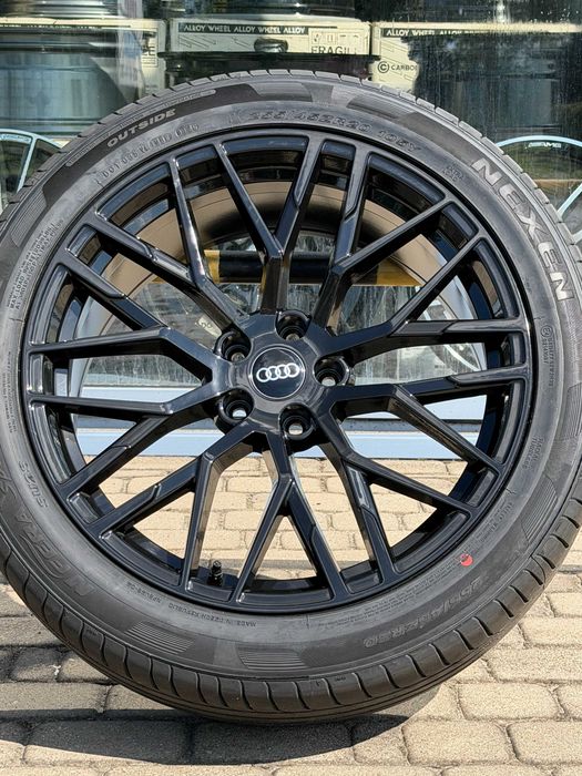 Nowe koła zimowe 20 cali Audi A6 S6 A7 S7 Q3 SQ3 całe czarne połysk