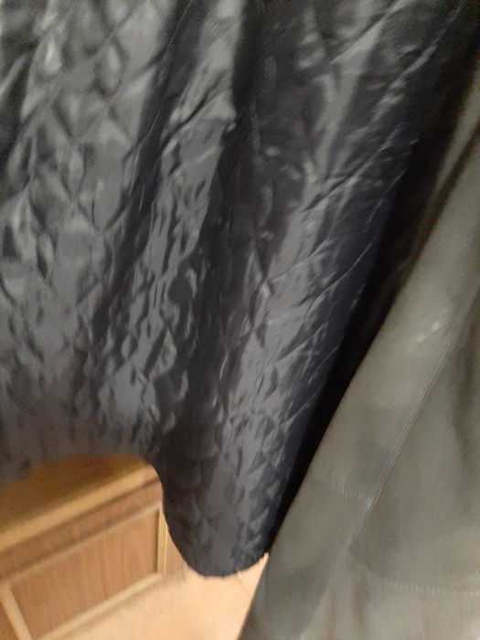 Продам кожаный плащ разм 52-54