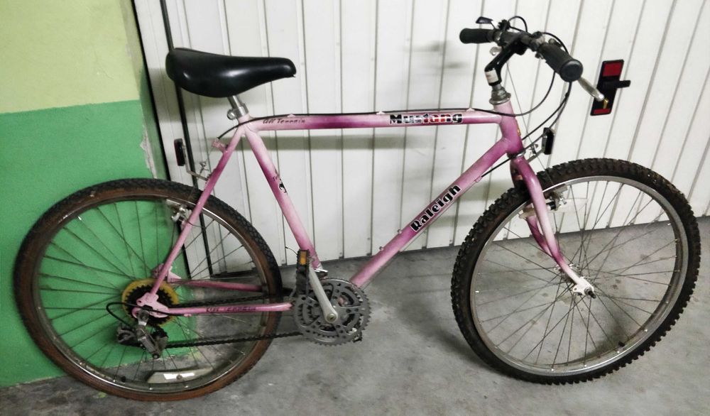 Bicicleta de Montanha Raleigh Mustang - 15 Mudanças