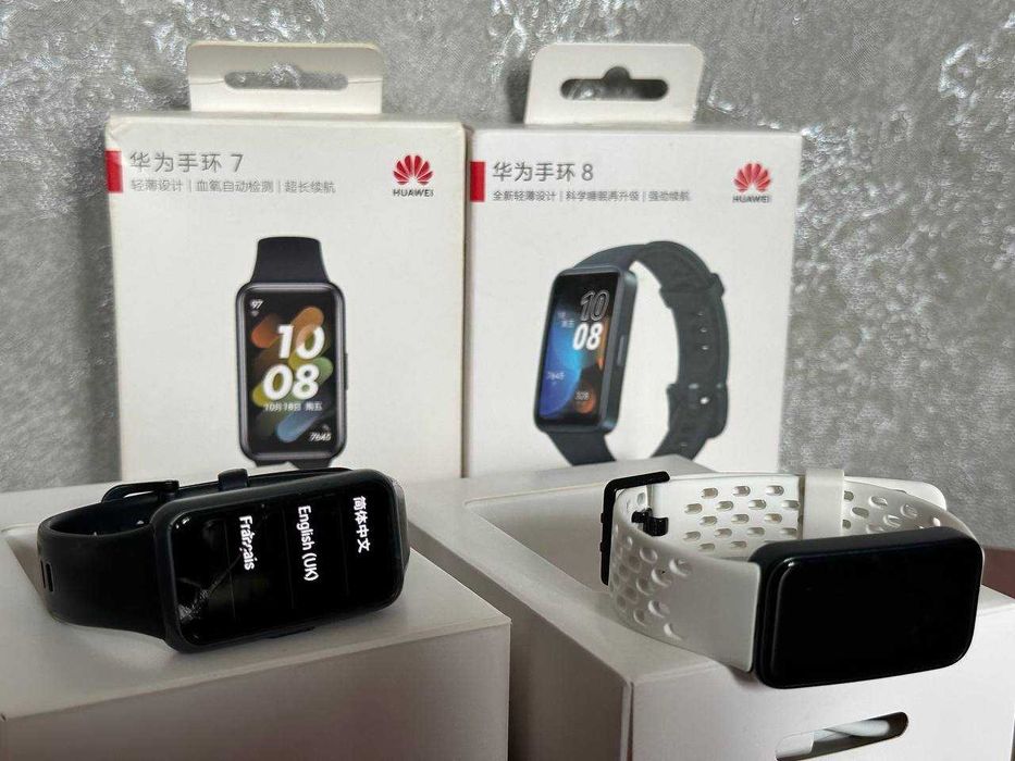 Продам Годинники Huawei Band 7 та Huawei Band 8 Повний комплект