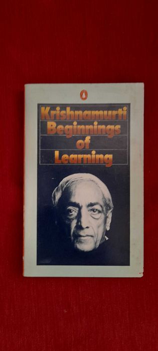 Krishnamurti, Begginings of learning