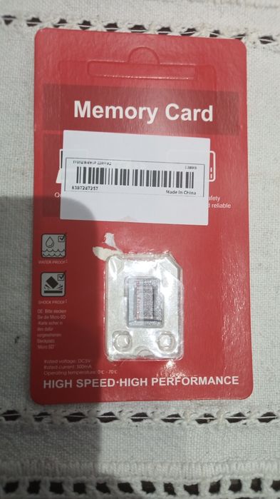 Cartão SD não utilizado abri a embalagem nunca utilizei
