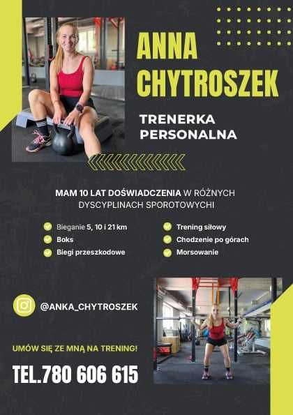 trener personalny/ ocr/bieganie