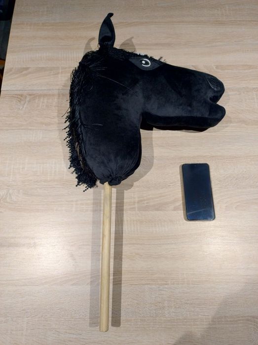 Hobby horse czarny duży