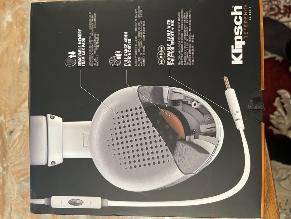Słuchawki klipsch reference on ear in