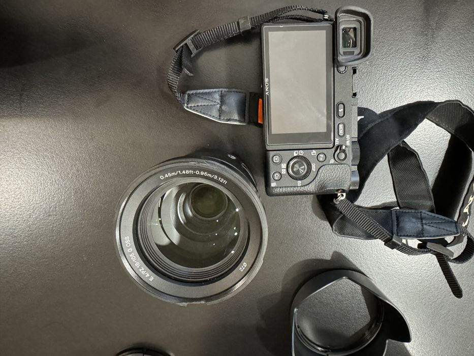 Sony a6300 + об’єктив Sony E PZ 18–105mm f/4 G OSS + аксесуари