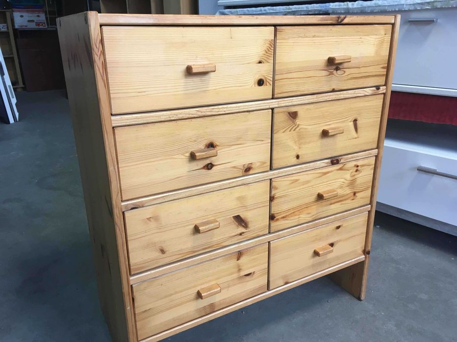 Komoda sosnowa szuflady 8