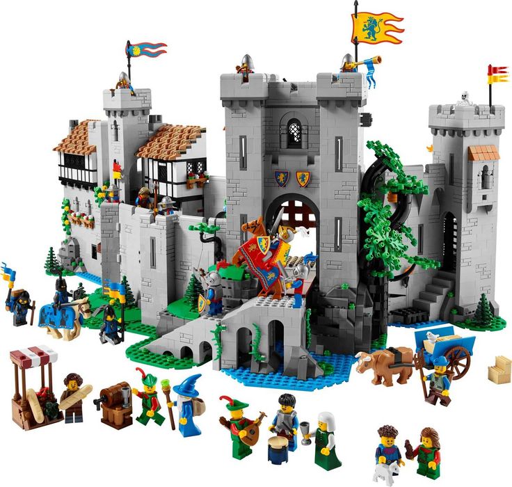 LEGO ICONS Zamek Rycerzy herbu Lew 10305.