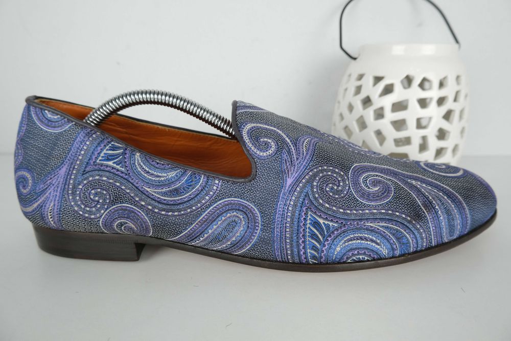ETRO milano włoskie  mokasyny męskie  43