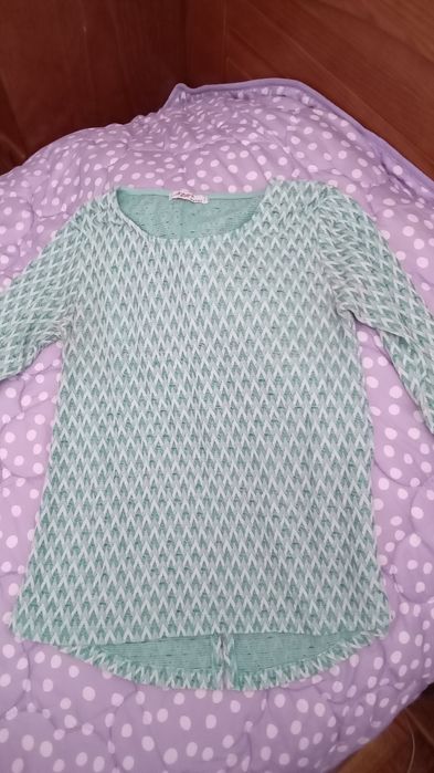 Camisola verde como nova