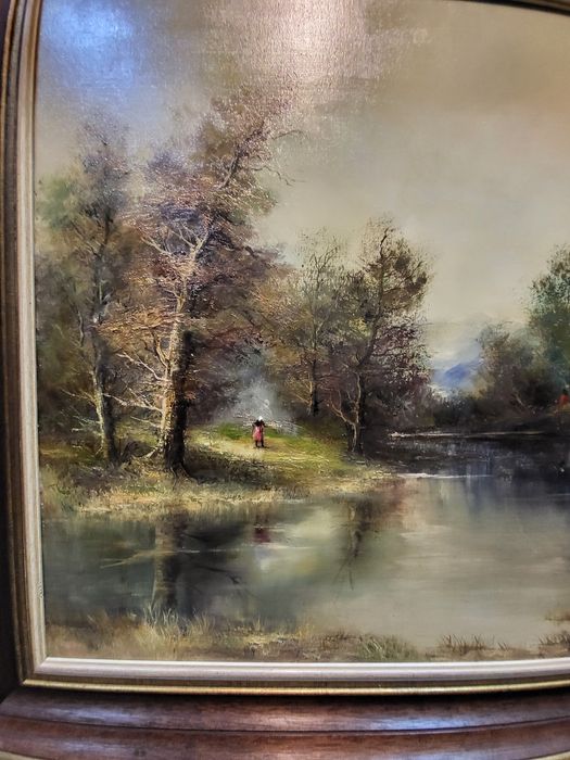 Obraz olejny namalowany na płótnie Vera Scoula-Schmidt