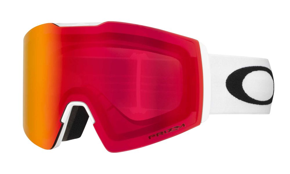Nowe gogle Oakley Fall Line L XL Matte White PRIZM Torch Iridium S3