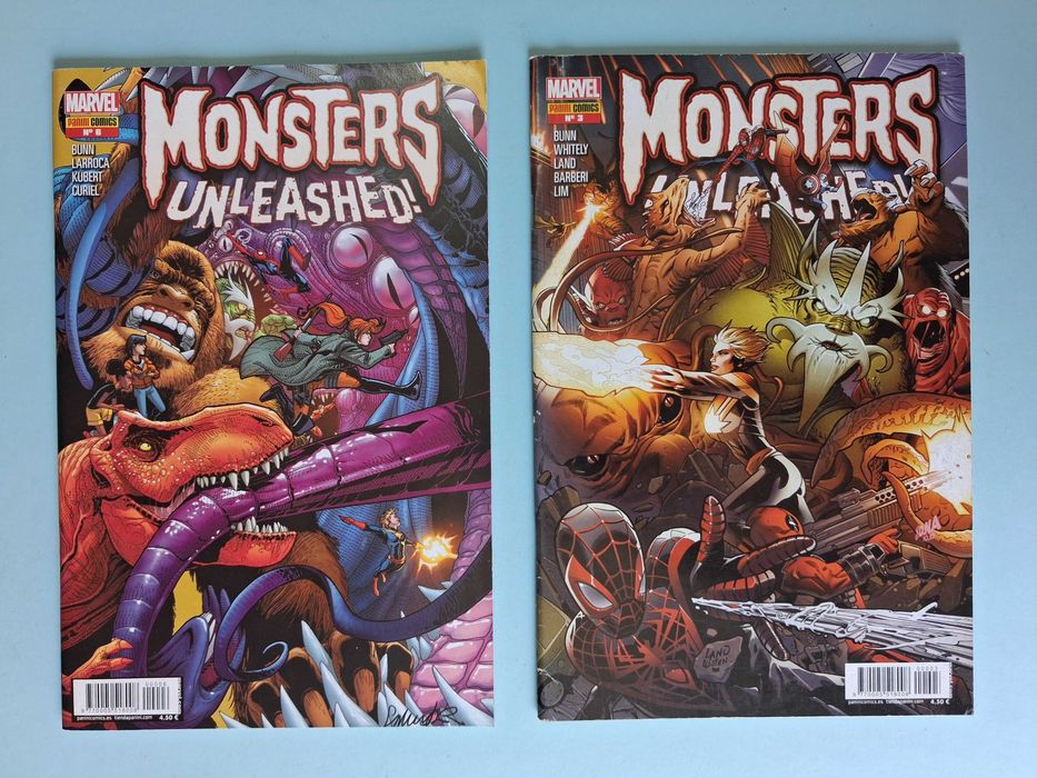 MONSTERS UNLEASHED! # 1-6 Completa Panini Comics (Espanha)