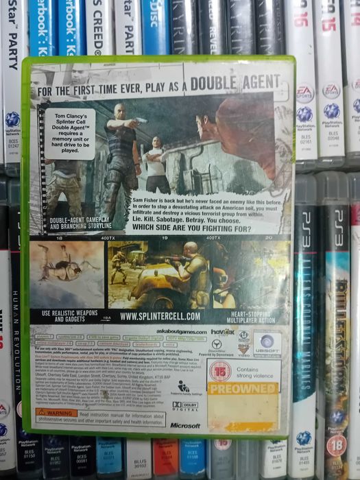 Tom Clancy's Splinter Cell Double Agent| Xbox360
