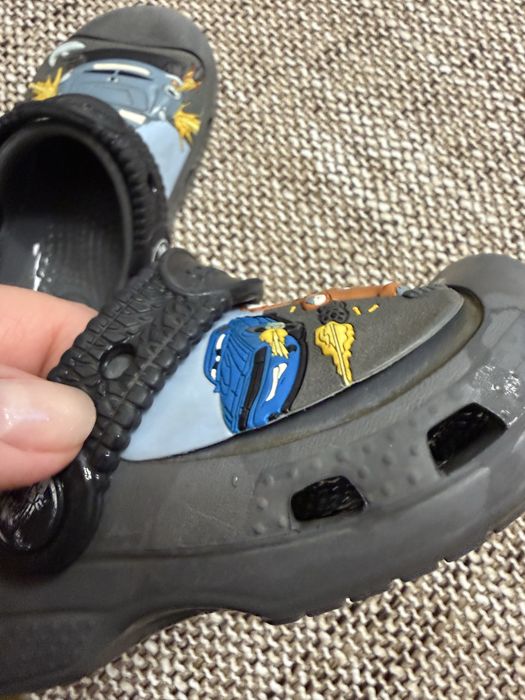 Crocs dzieciece klapki mcqueen cars rozm 6-7